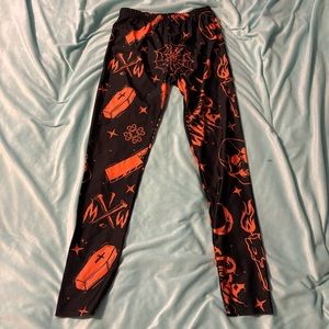 Motionless in white all over print leggings